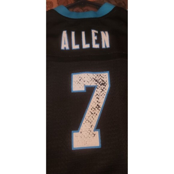 NFL PRO LINE Carolina Panthers KYLE ALLEN #7 child SMALL jersey...ub1 - Picture 7 of 9